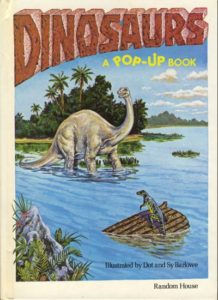 encyclopedia dinosaur pop up