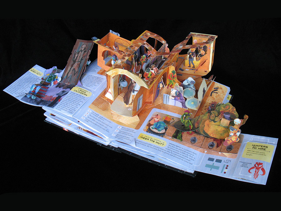 Star Wars: A Pop-Up Guide to the Galaxy Pop-Up Book by Matthew
